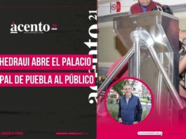 Retiran torniquetes para ingresar a Palacio Municipal de Puebla; Pepe Chedraui asegura que habrá puertas abiertas