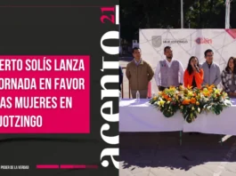 Roberto Solís lanza la Jornada en Favor de las Mujeres en Huejotzingo