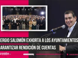 Sergio Salomón exhorta a los ayuntamientos garantizar rendición de cuentas