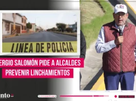 Sergio Salomón pide a alcaldes prevenir linchamientos en Puebla