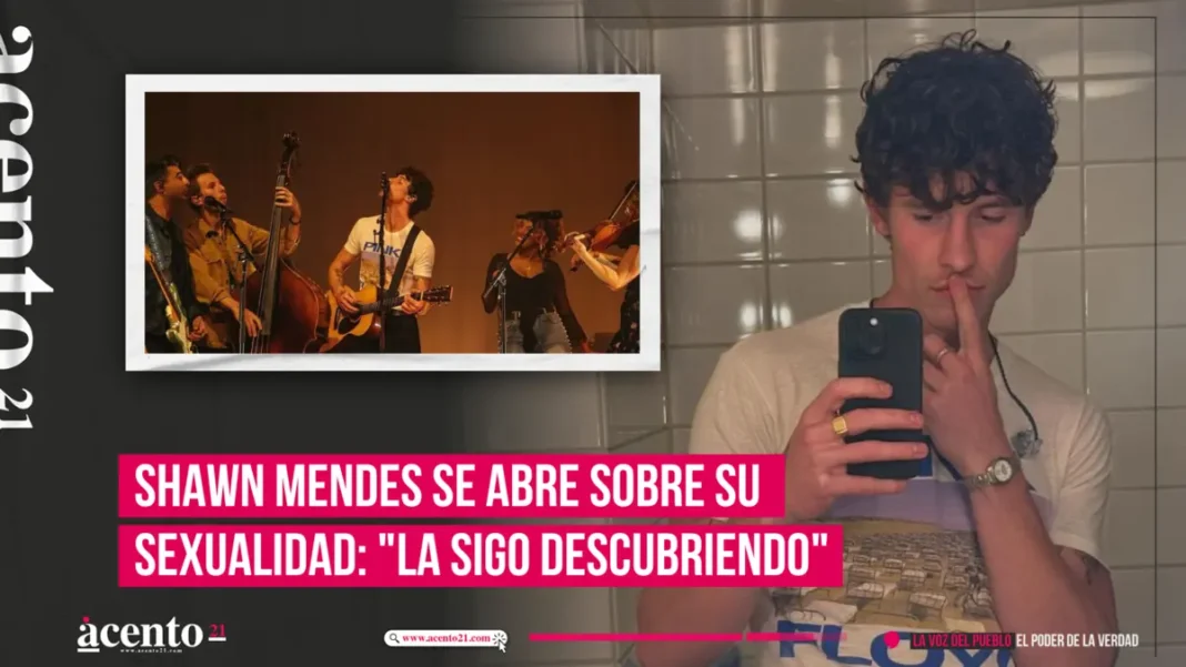 Shawn Mendes se abre sobre su sexualidad la sigo descubriendo