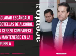 Sin aclarar escándalo por botellas de alcohol, Félix Cerezo comparece para mantenerse en la CDH Puebla