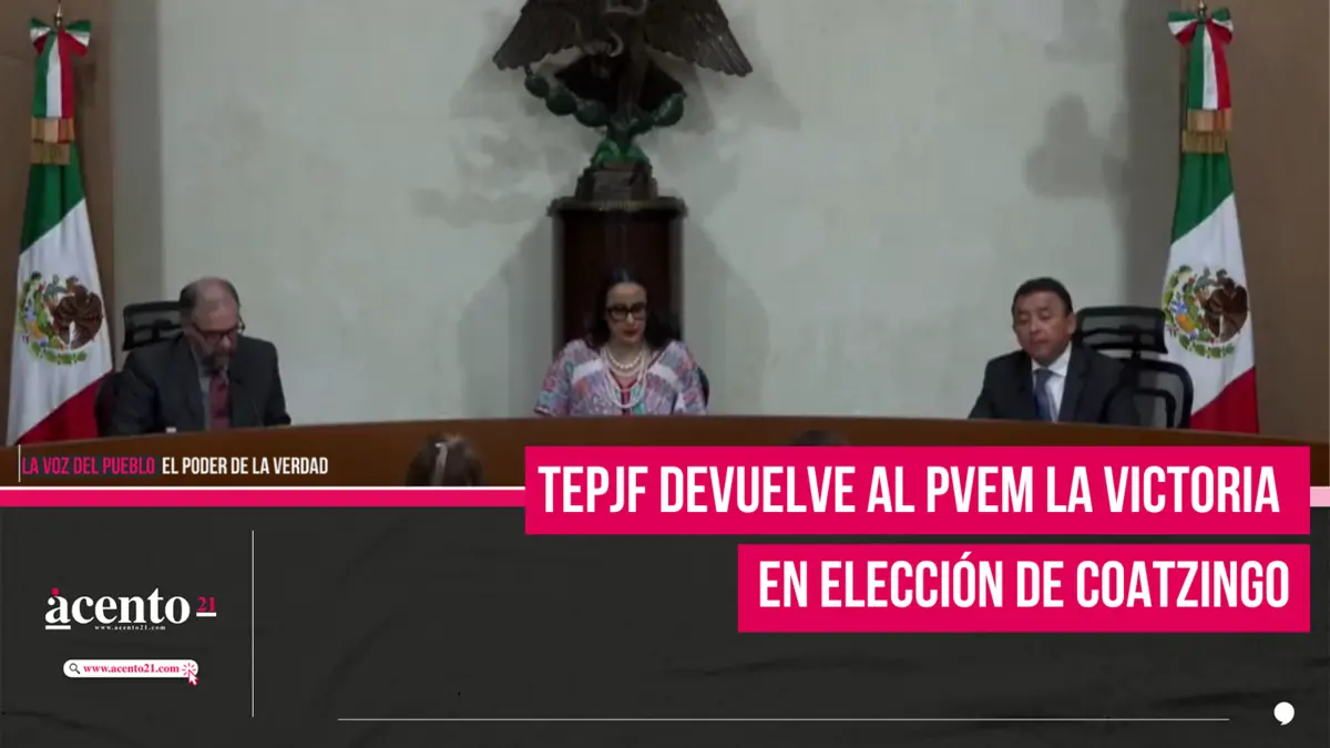 TEPJF devuelve al PVEM la victoria en elección de Coatzingo