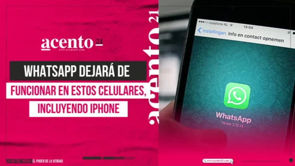 WhatsApp dejará de funcionar en estos celulares, incluyendo iPhone