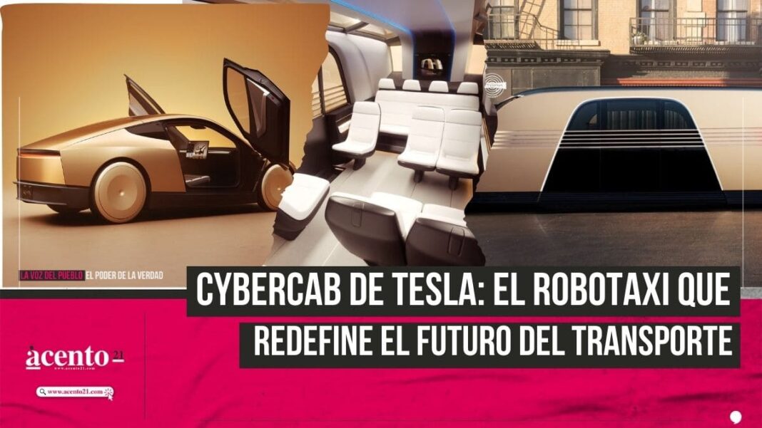 Tesla presenta CyberCab, el robotaxi que redefine el transporte