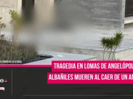 Tragedia en Lomas de Angelópolis: dos albañiles mueren al caer de un andamio