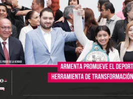 Armenta promueve el deporte como herramienta de transformación social