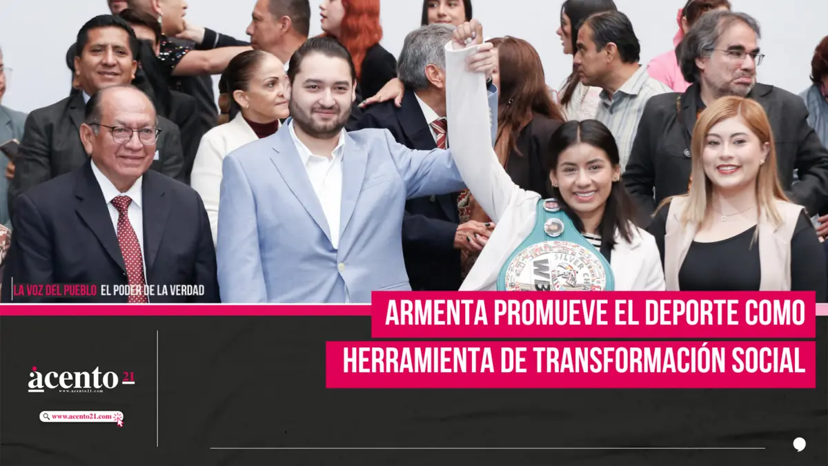 Armenta promueve el deporte como herramienta de transformación social