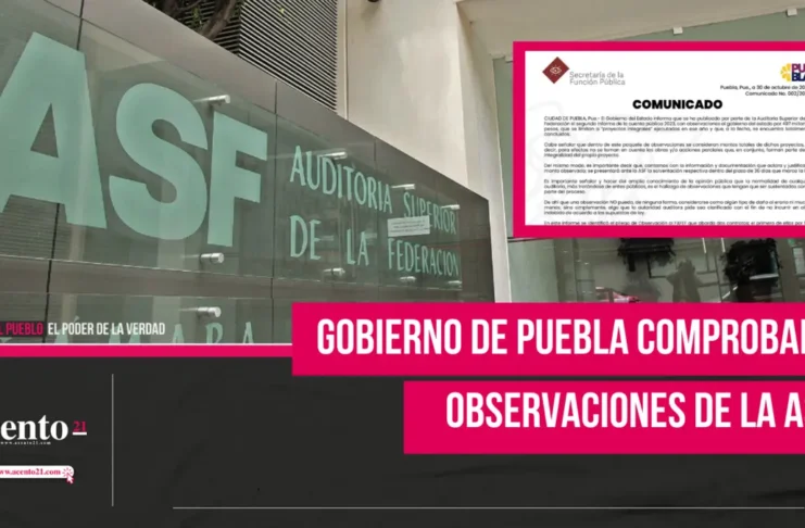 Gobierno de Puebla comprobará observaciones de la ASF