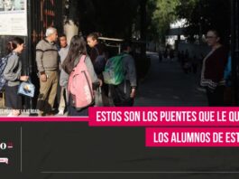 Estos son los puentes que le quedan a los alumnos de este 2024