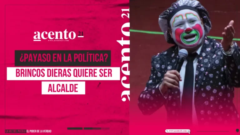 ¿Payaso en la política? Brincos Dieras quiere ser alcalde en Nuevo León