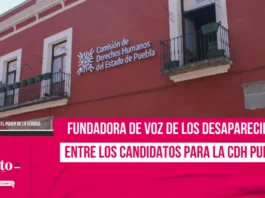 Fundadora de Voz de los Desaparecidos, entre los candidatos para la CDH Puebla