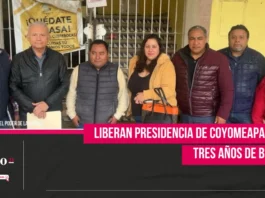 Liberan presidencia de Coyomeapan tras tres años de bloqueo