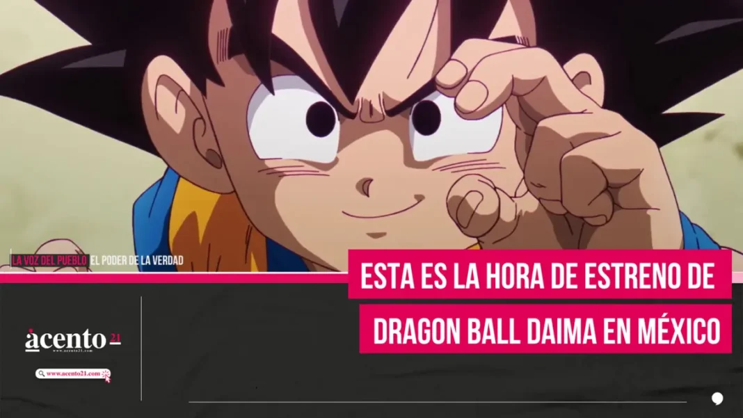 Esta es la hora de estreno de Dragon Ball Daima en México