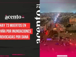 Hay 73 muertos en España por inundaciones provocadas por DANA