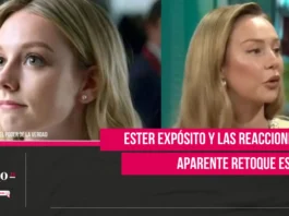 Ester Expósito y las reacciones a su aparente retoque estético