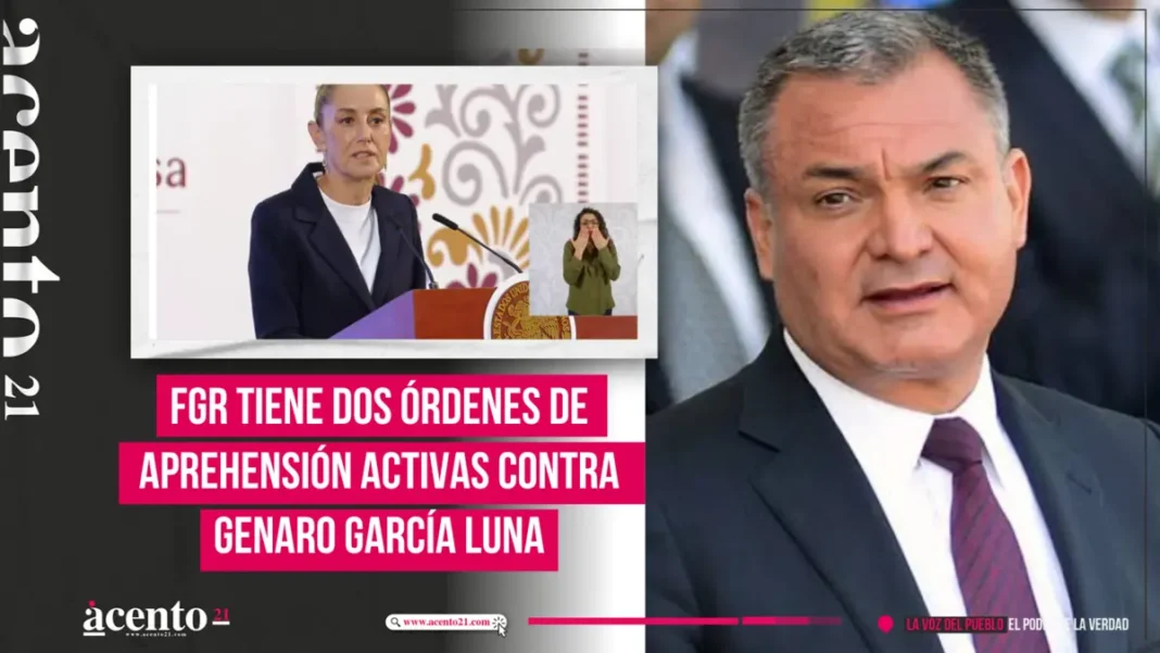 FGR tiene dos órdenes de aprehensión activas contra Genaro García Luna