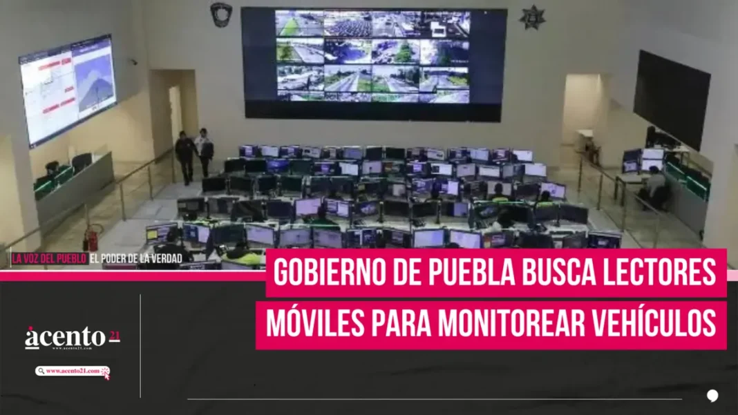 Gobierno de Puebla busca lectores móviles para monitorear vehículos