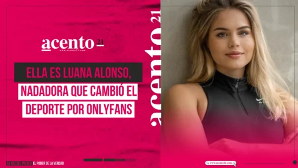 Ella es Luana Alonso, nadadora olímpica que cambió el deporte por OnlyFans