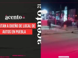 Ejecutan a dueño de local de autos en Puebla