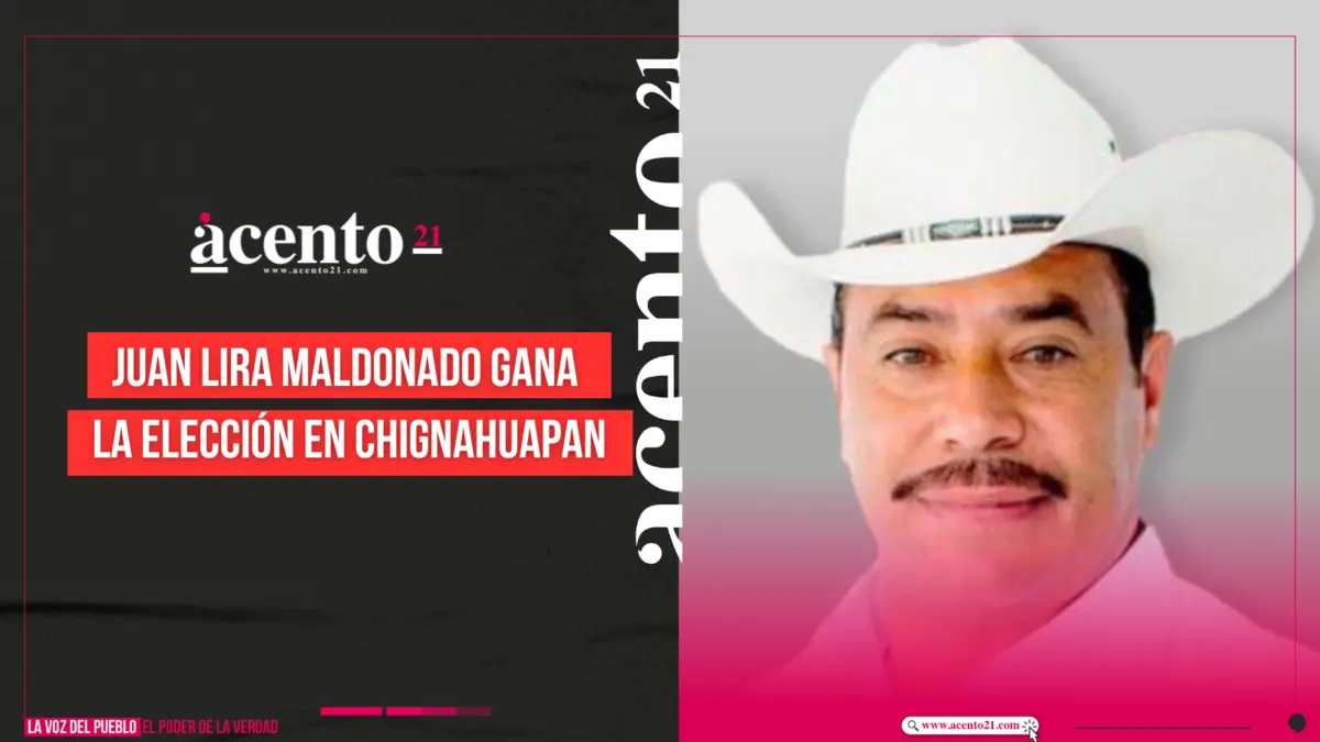 Juan Lira Maldonado gana la elección en Chignahuapan