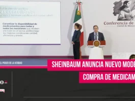 Sheinbaum anuncia nuevo modelo de compra de medicamentos