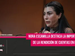 Nora Escamilla destaca la importancia de la rendición de cuentas en México