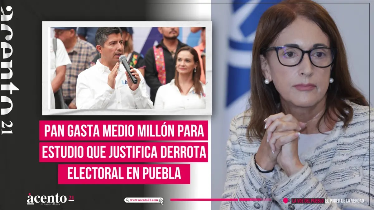 PAN Puebla gasta medio millón para estudio que justifica derrota electoral 