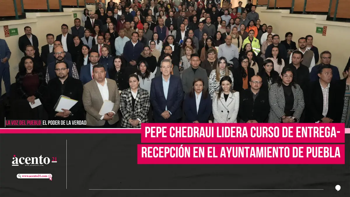 Pepe Chedraui lidera curso de Entrega-Recepción en el Ayuntamiento de Puebla