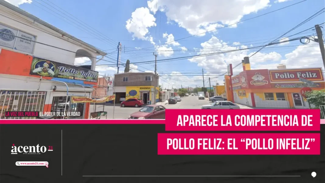 Aparece la competencia de Pollo Feliz: El “Pollo Infeliz”