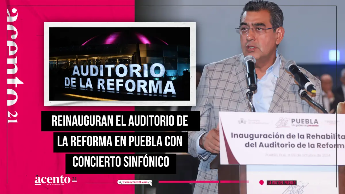 Reinauguran el Auditorio de la Reforma en Puebla con un concierto sinfónico