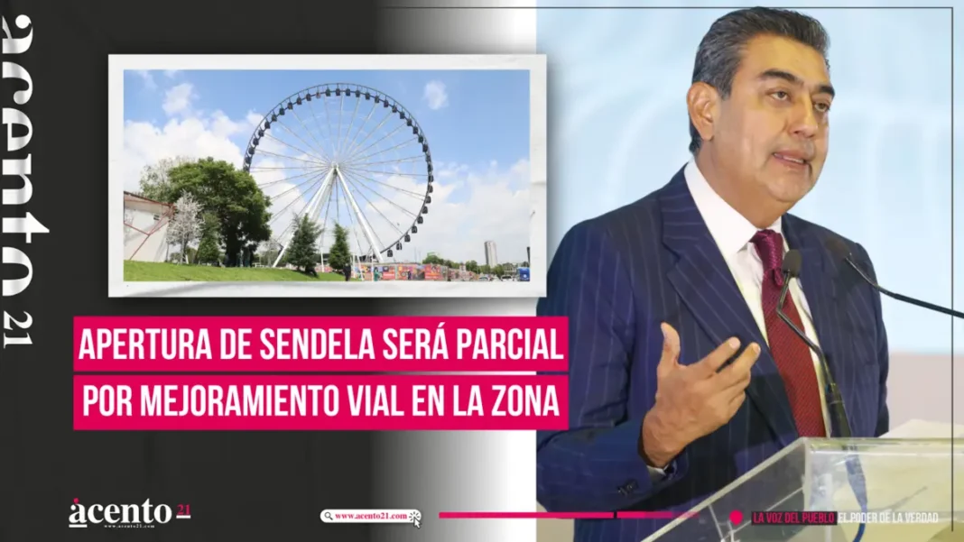 Apertura del Parque Sendela será parcial por el mejoramiento vial en la zona