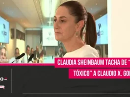 Claudia Sheinbaum tacha de “Junior Tóxico” a Claudio X. González