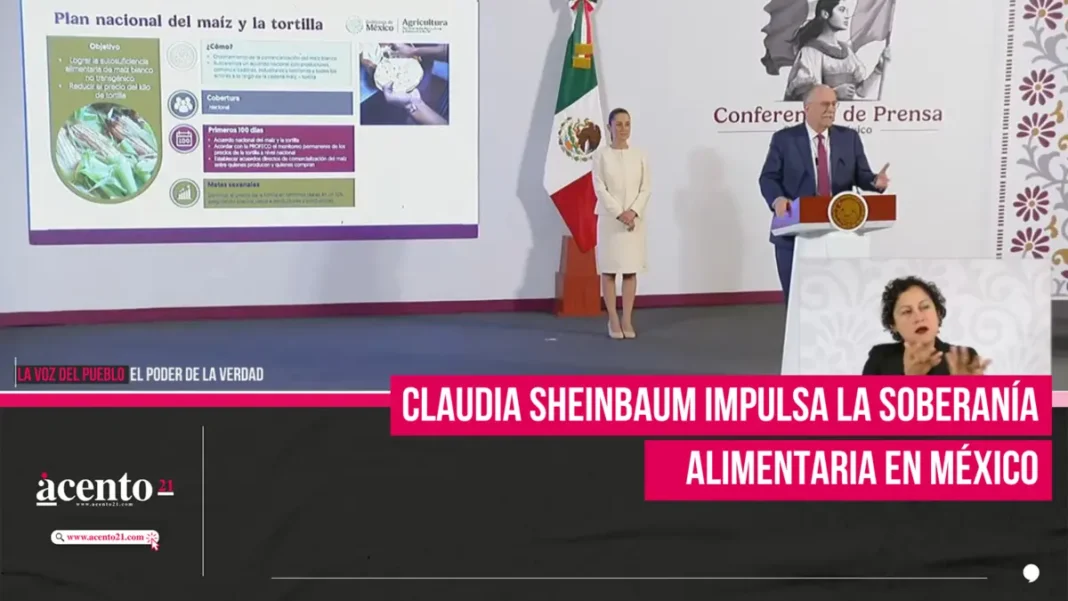 Claudia Sheinbaum impulsa la Soberanía Alimentaria en México