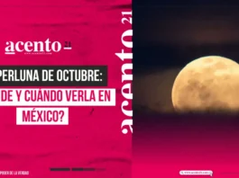 Superluna de octubre: ¿Dónde y cuándo verla en México?