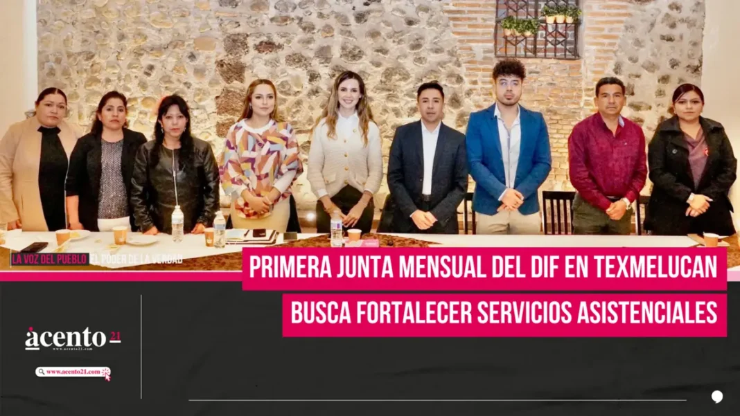 Primera Junta Mensual del DIF en San Martín Texmelucan busca fortalecer servicios asistenciales