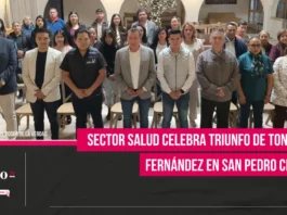 Sector salud celebra triunfo de Tonantzin Fernández en San Pedro Cholula