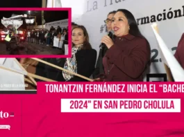 Tonantzin Fernández inicia el “Bachetón 2024" en San Pedro Cholula