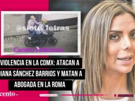 Violencia en la CDMX: Atacan a Diana Sánchez Barrios y matan a abogada en la Roma