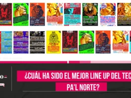 ¿Cuál ha sido el mejor line up del Tecate Pa'l Norte