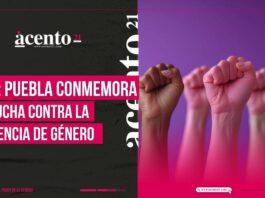 25N Puebla conmemora la lucha contra la violencia de género