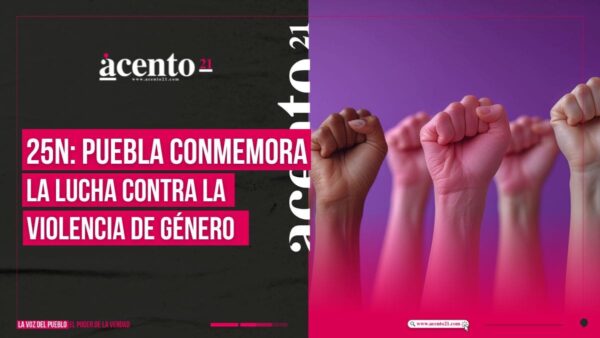 25N Puebla conmemora la lucha contra la violencia de género