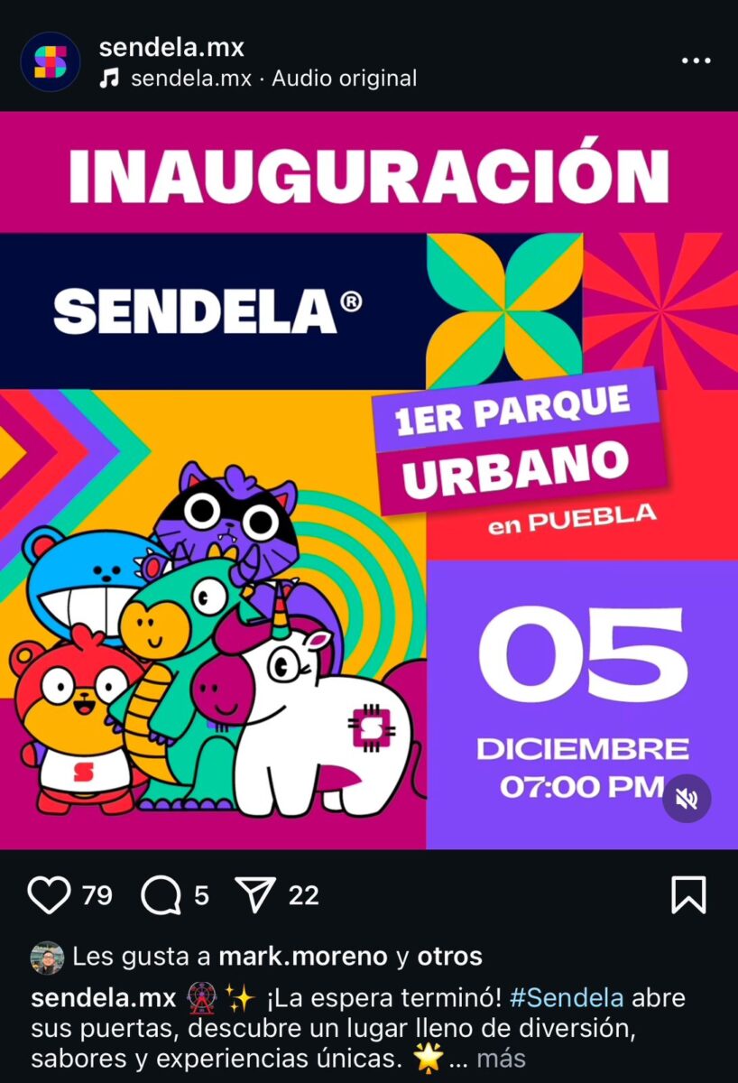 5 de diciembre se inaugura el Parque Sendela esto dijo el gobernador