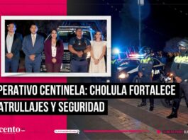 A través del Operativo Centinela, Gobierno de Cholula aumenta los patrullajes en el municipio