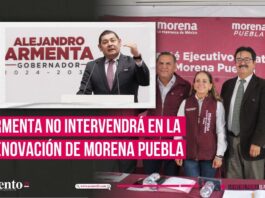 Alejandro Armenta estará al margen de renovación de Morena Puebla