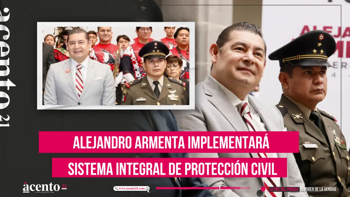 Alejandro Armenta implementará Sistema Integral de Protección Civil