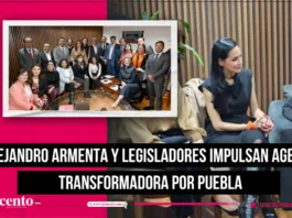 Alejandro Armenta y legisladores impulsan agenda transformadora por Puebla