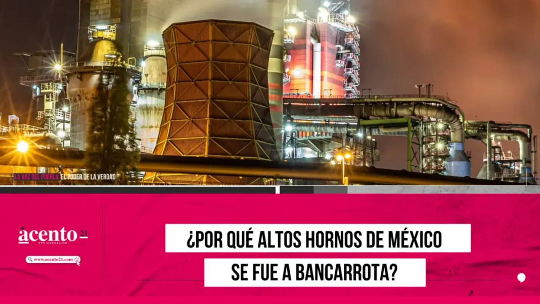 Altos Hornos de México se declara en quiebra