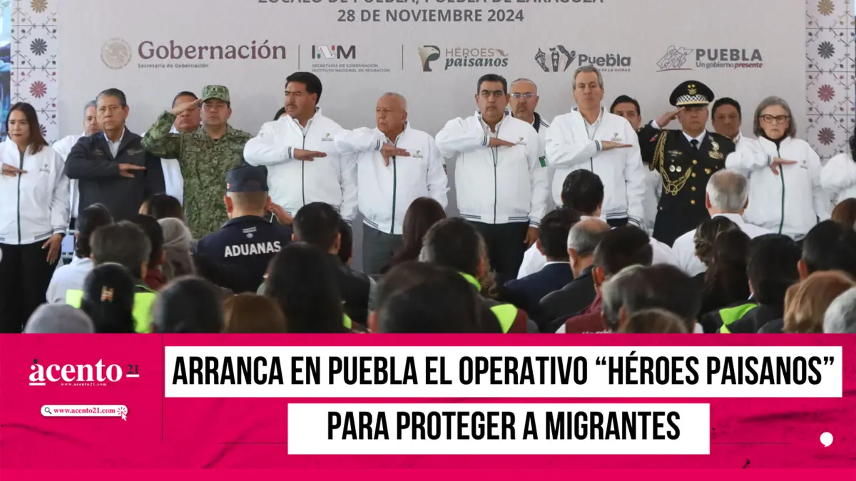 Arranca en Puebla el operativo “Héroes Paisanos” para proteger a migrantes