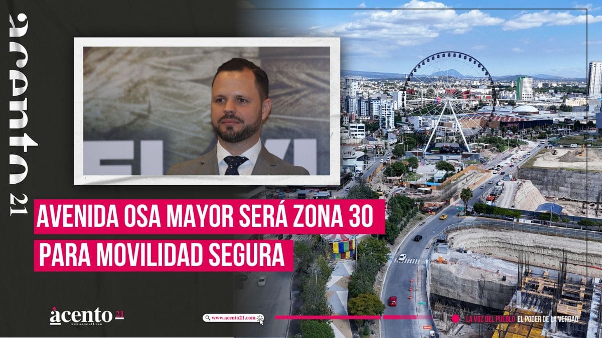 Avenida Osa Mayor se convertirá en zona 30 de velocidad